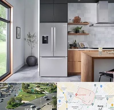 تعمیر یخچال بوش در شاهین ویلا کرج 