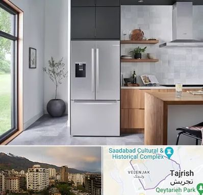 تعمیر یخچال بوش در زعفرانیه 