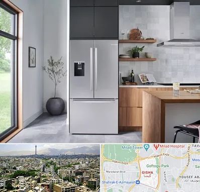 تعمیر یخچال بوش در گیشا 