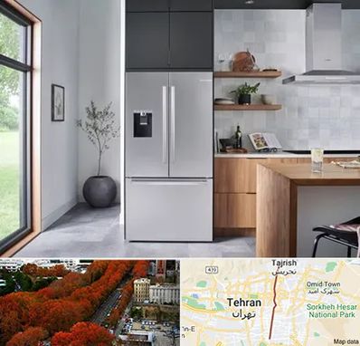 تعمیر یخچال بوش در ولیعصر 