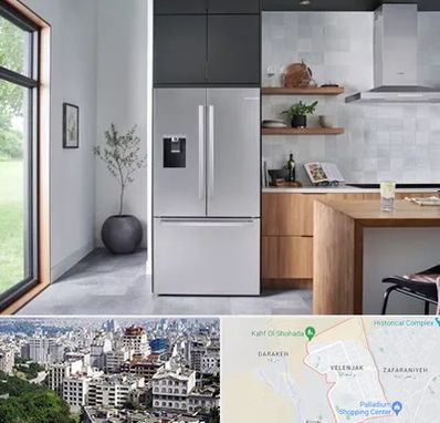 تعمیر یخچال بوش در ولنجک 