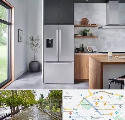 تعمیر یخچال بوش در خیابان ارم شیراز 