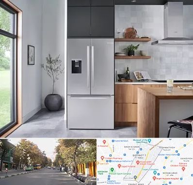 تعمیر یخچال بوش در شریعتی 