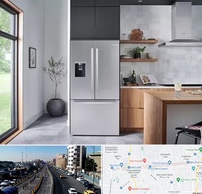 تعمیر یخچال بوش در پیروزی 