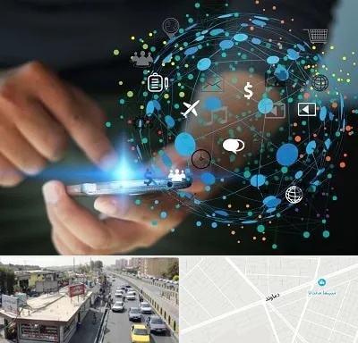 دیجیتال مارکتینگ در خیابان دماوند