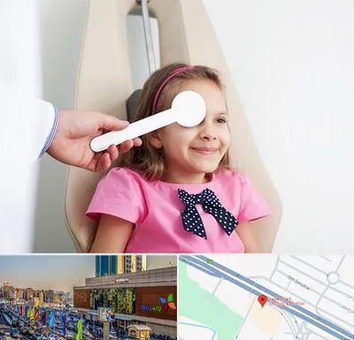 دکتر تنبلی چشم در لاله پارک تبریز