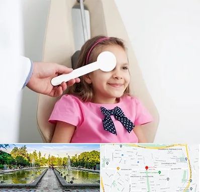 دکتر تنبلی چشم در سرسبز