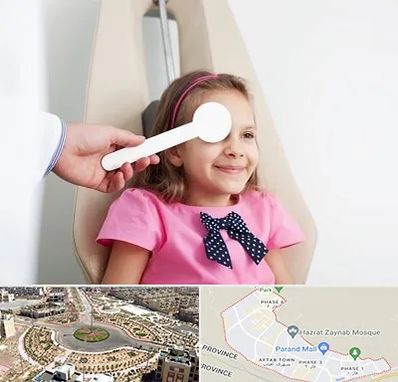 دکتر تنبلی چشم در پرند