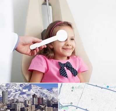 دکتر تنبلی چشم در ازگل