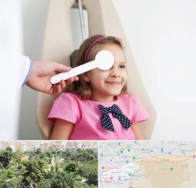 دکتر تنبلی چشم در منطقه 13 تهران