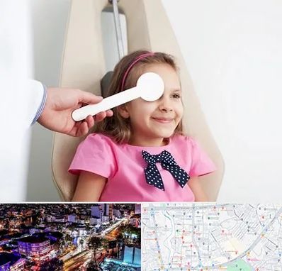 دکتر تنبلی چشم در منظریه رشت