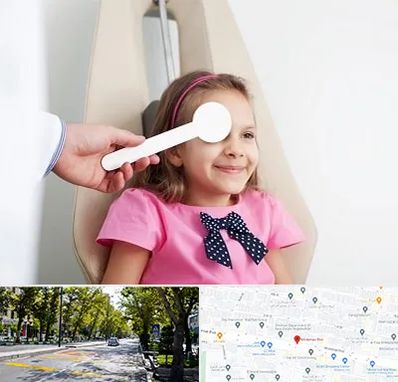 دکتر تنبلی چشم در میرداماد