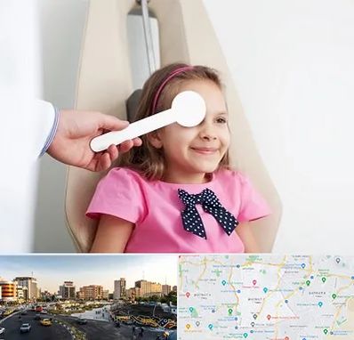 دکتر تنبلی چشم در منطقه 7 تهران