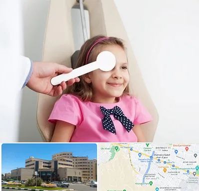 دکتر تنبلی چشم در صیاد شیرازی مشهد