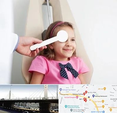 دکتر تنبلی چشم در پارک وی