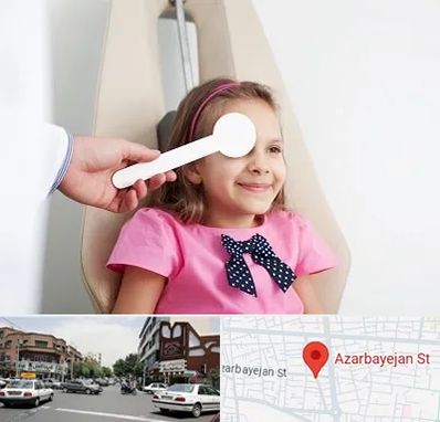 دکتر تنبلی چشم در خیابان آذربایجان