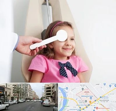 دکتر تنبلی چشم در زیتون کارمندی اهواز