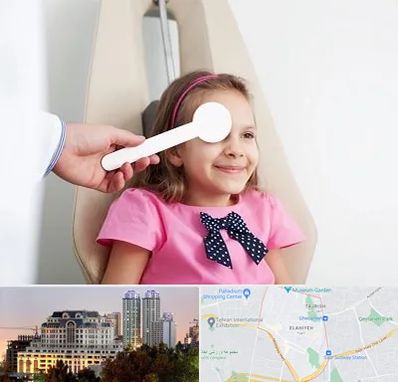 دکتر تنبلی چشم در فرشته