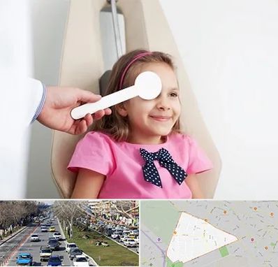 دکتر تنبلی چشم در احمدآباد مشهد