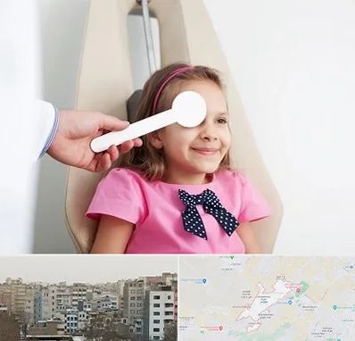 دکتر تنبلی چشم در محمد شهر کرج