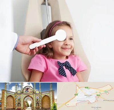 دکتر تنبلی چشم در سمنان