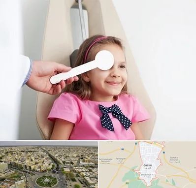 دکتر تنبلی چشم در قزوین