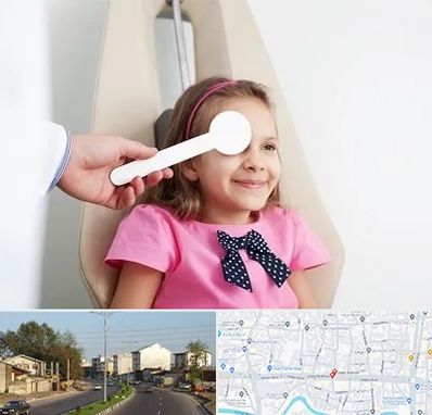 دکتر تنبلی چشم در ضیابری رشت