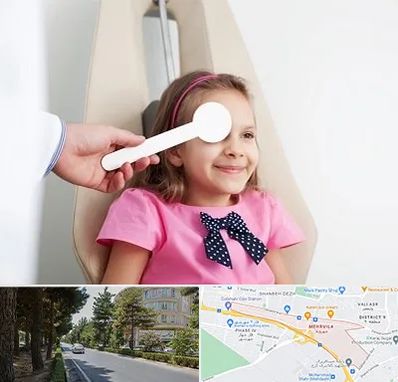 دکتر تنبلی چشم در مهرویلا کرج