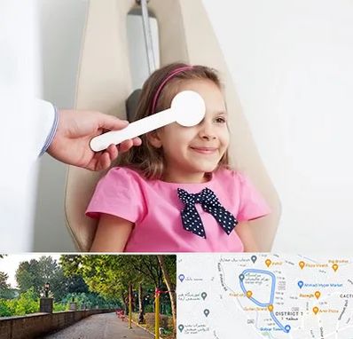 دکتر تنبلی چشم در بلوار گیلان رشت