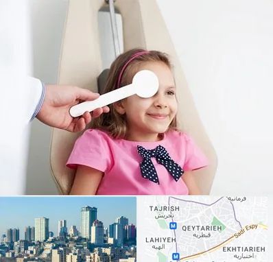 دکتر تنبلی چشم در قیطریه