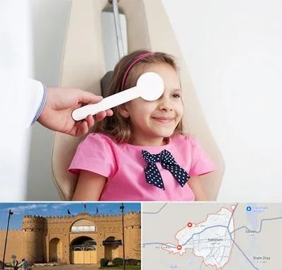 دکتر تنبلی چشم در ایرانشهر