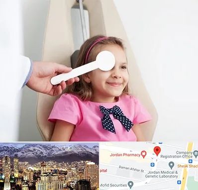 دکتر تنبلی چشم در جردن