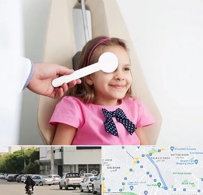 دکتر تنبلی چشم در قدوسی شرقی شیراز