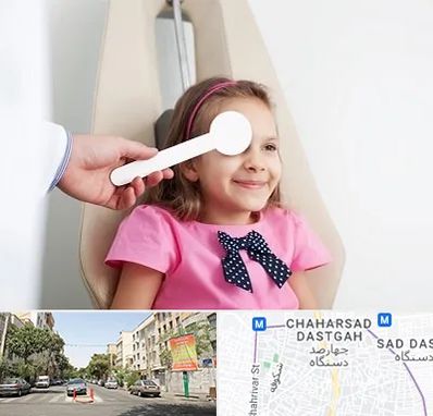 دکتر تنبلی چشم در چهارصد دستگاه