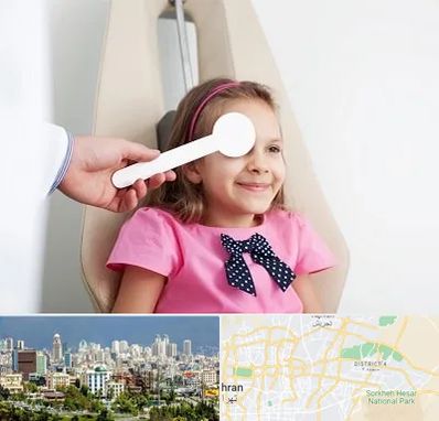 دکتر تنبلی چشم در شرق تهران