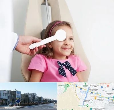 دکتر تنبلی چشم در شریعتی مشهد