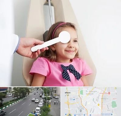 دکتر تنبلی چشم در ستارخان