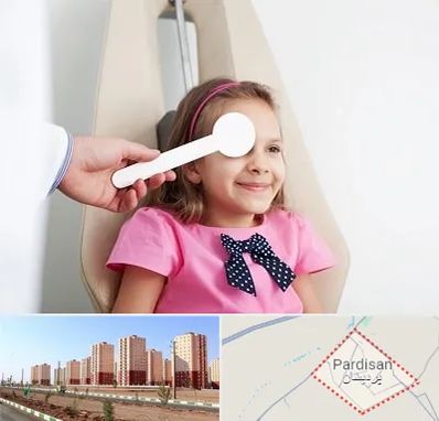 دکتر تنبلی چشم در پردیسان قم