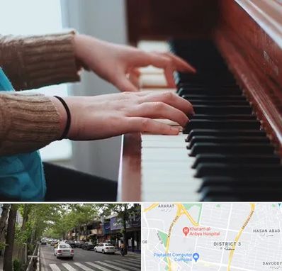 استاد پیانو در ظفر 