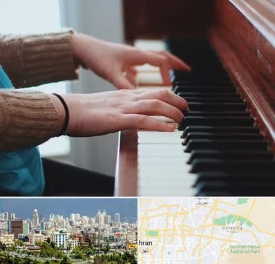 استاد پیانو در شرق تهران 