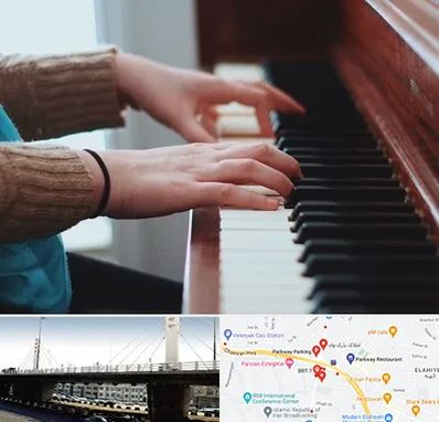 استاد پیانو در پارک وی 