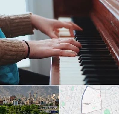 استاد پیانو در جمشیدیه