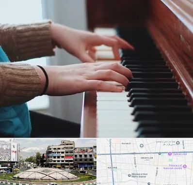 استاد پیانو در مرکز تهران