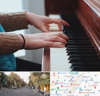 استاد پیانو در شریعتی 