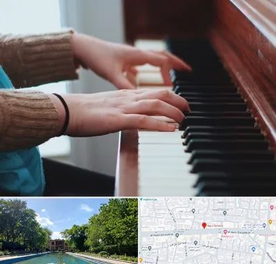 استاد پیانو در هشت بهشت اصفهان 