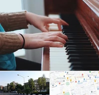 استاد پیانو در میدان کاج 