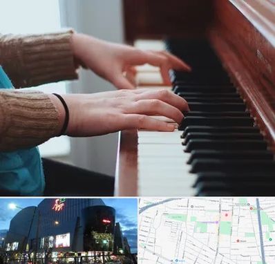 استاد پیانو در بلوار اباذر