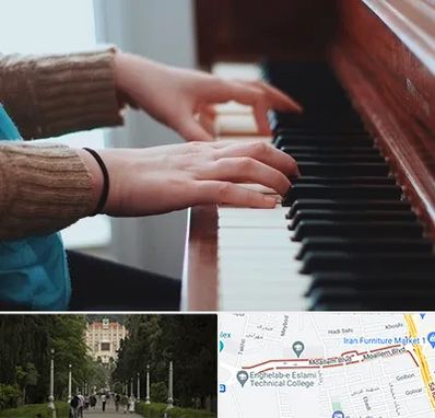استاد پیانو در بلوار معلم رشت 