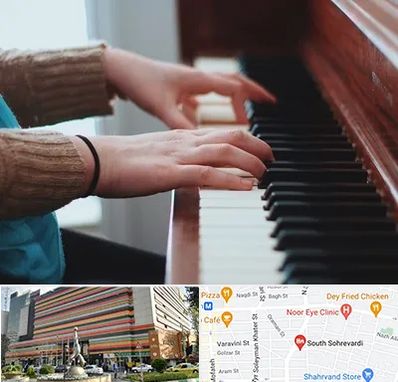 استاد پیانو در سهروردی 