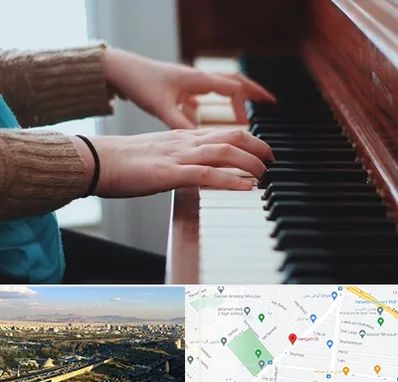 استاد پیانو در هنگام 